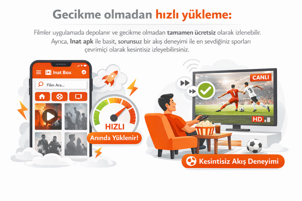 Inat Box APK'yı indirin (v16.25) – Canlı TV, Spor ve Filmleri Ücretsiz İzleyin 16 Gecikme olmadan hızlı yükleme: