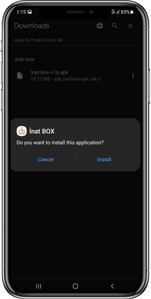 Inat Box APK'yı indirin (v16.25) – Canlı TV, Spor ve Filmleri Ücretsiz İzleyin 5 ss 2 e1773148155408